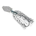 thumbnail image 2 of Jigs Appâts de Pêche Jupe Tête Jupe de Pêche Silic - Blanc, 3,9 Pouces, 2 of 6