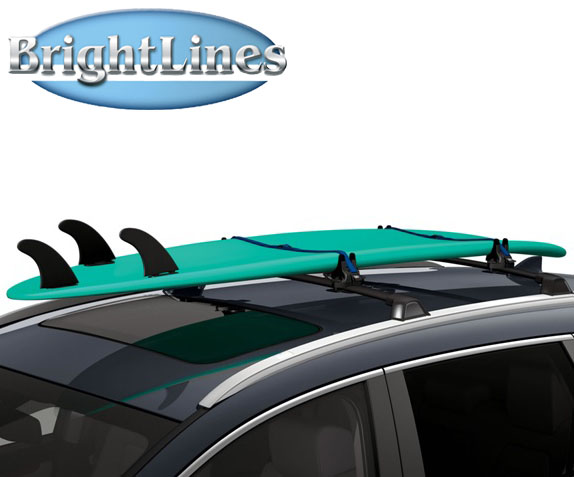 BRIGHTLINES Roof Rack Cross Bars Replacement for Honda CRV 2017-2022 Set of 2pcs, Black Aluminum Roof Top Cargo Rack