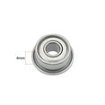 thumbnail image 3 of F693ZZ Flange Ball Bearing 3x8x4mm Shielded Chrome Bearing 5pcs, 3 of 3