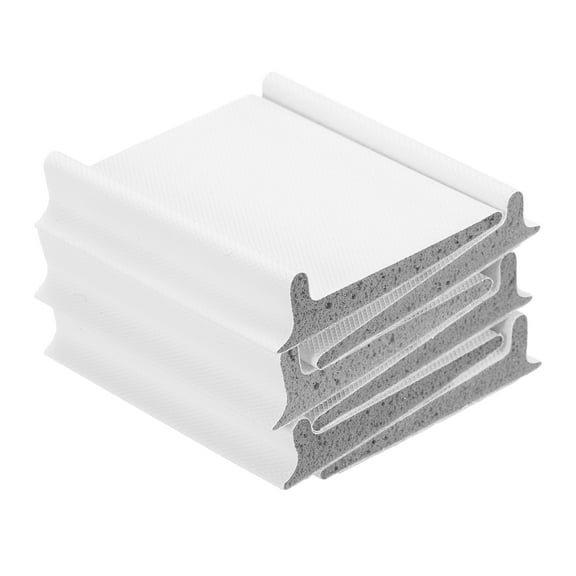 6Pack Door Corner Seals, Self-Adhesive Door Frame Seal (2"x1.8", White)