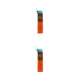 thumbnail image 2 of Monstrate Cuchillo de eliminación de hilo plegable, pelador de cables plegable, herramienta removedora de costura, Kit de costura de bordado Naranja 2piezas, 2 of 6