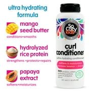 SoCozy Kids Ultra-Hydrating Curl Conditioner, for All Curl Types, Pour Bottle 10.5 oz