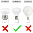 thumbnail image 2 of Haian R14 Led Bulb E17 Intermediate Base Mini Reflector Floodlight,4watt 400 Lumens,40 Watt Incandescent Equivalent,r14 E17 Led Light Bulb Non-dimmabl, 2 of 5