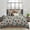 Multi-Color, variant on Lanco Blush Comforter Set King Size , 7 Pieces Jacquard Bedding Set , Floral Design , All Season