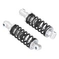thumbnail image 4 of 2 amortiguadores de suspensión de 150 mm, color negro, para bicicletas de montaña, motocicletas eléctricas y bicicletas plegables., 4 of 14