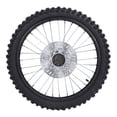 thumbnail image 2 of 70/100-19 Front Wheel Rim Tire Tube, Optimize Performance 19 Inch Dirt Bike Front Wheel Assembly with Brake Rotor for 125 150 200ml Dirt Pit Bike, 2 of 7