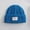 Blue, variant on NAISIBABY Boys Girls Beanie Hat, Soft Cute Stretch Knit Thicken Winter Warm Ski Caps Blue