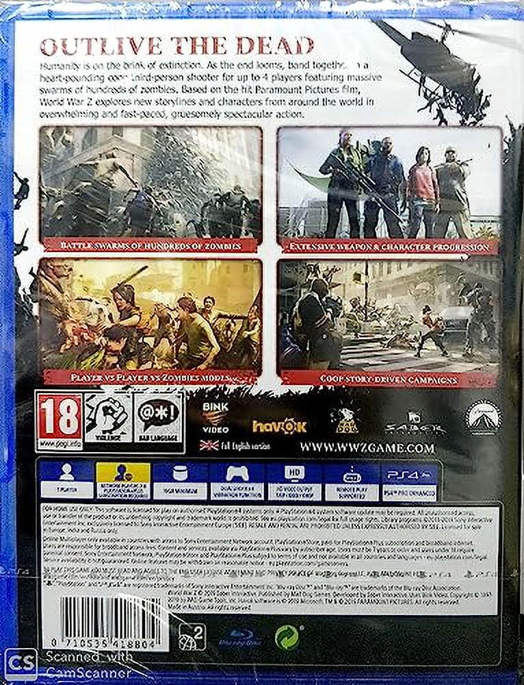 World War Z PS4 (PS4) - Walmart.com