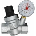 thumbnail image 1 of Reductor de presión de agua DN20 regulador de presión de agua de 3/4 pulgadas con manómetro, 1 of 5
