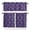 Purple, variant on Ivory White Kitchen Curtain Set, Modern Pure Ivory White Window Valance and Tiers 24" Length, Light Filtering Short Curtains Valance for Cafe Bathroom Bedroom 54"x18"