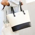 thumbnail image 3 of Sac à Bandoulière Kit, Rangement Tendance 3 Pcs Sac Seau Doux pour Femmes pour Rendez-Vous Blanc Noir Taille Unique, 3 of 7