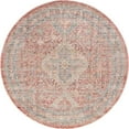 thumbnail image 1 of Unique Loom 3147843 5 ft. 3 in. x 5 ft. 3 in. Elizabeth Noble Round Rug, Cream, 1 of 1