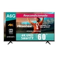 thumbnail image 1 of TV Hisense 60 Pulgadas 4K Ultra HD Smart TV LED 60A6G Reacondicionada, 1 of 4
