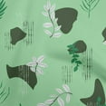 thumbnail image 1 of oneOone Rayon Sea Green Fabric Abstracts Craft Projects Decor Fabric Printed By The Yard 56 Inch Wide, 1 of 5
