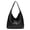 black, variant on FALAN MULE Hobo Bags for Women Soft Leather Crossbody Purse and Handbags Ladies Top Handle Satchel Shoulder Bags