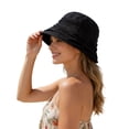 thumbnail image 2 of Cloche Bucket Hat for Women Summer Lightweight Beach Sun Hat, 2 of 5