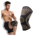 thumbnail image 2 of 1 Uds. Rodilleras de nailon de cobre de alta elasticidad, rodilleras de silicona antideslizantes para deporte, rodillera para Fitness, equipos de Fitness (XL), 2 of 5