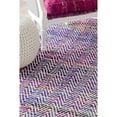thumbnail image 3 of nuLOOM Hand-Woven Chevron Rochell Area Rug, 3 of 5