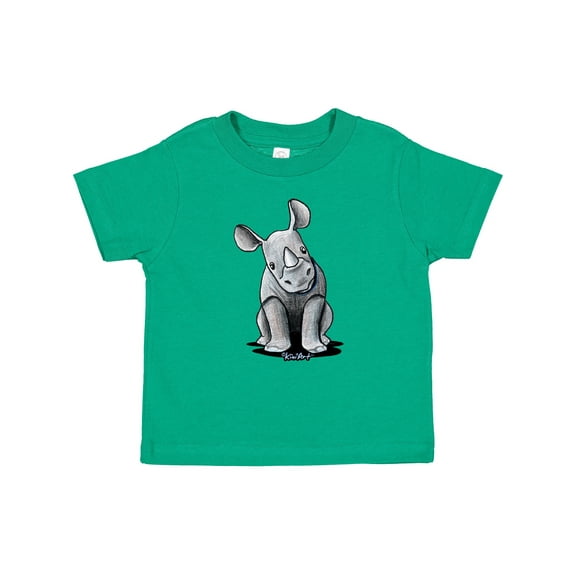 Inktastic Curious Rhinos Boys or Girls Baby T-Shirt