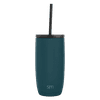 Simple Modern 16 fl oz Insulated Stainless Steel Voyager Tumbler with Straw Lid | Riptide