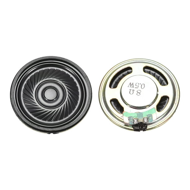 0.5 W 8 Ohm, Altavoz Magnético DIY Reemplazo Redondo de 36mm 2pcs
