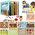 thumbnail image 2 of Cykapu Preescolar Learning Silencioso Libro para niños pequeños, Montessori Activity Toys cykapu cykapu, 2 of 2