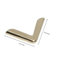 thumbnail image 2 of TEHAUX Rentrée Scolaire 50 Pcs Protection d'Angle en Bronze pour Livres Housses d'Angle de Livre Carré en Métal, 2 of 7