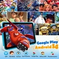 thumbnail image 2 of Tablette pour Enfants 10.1 Pouces, 64 Go de Stockage WiFi Android 14 Tablette pour Enfants, Touch HD, 2 of 10