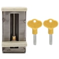 thumbnail image 2 of Cerradura de puerta Jadeshay Cerradura antirrobo de Acero inoxidable, 2 of 12