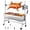 37", variant on VEVOR Rotisserie Grill, 38W BBQ Outdoor Pig & Lamb Spit Roaster, Charcoal Spit Roaster with 132 LBS Capacity, Wheels & 7-Level Height,Stainless Steel Electric Rotisserie Grill Kit for Camping Outdoor
