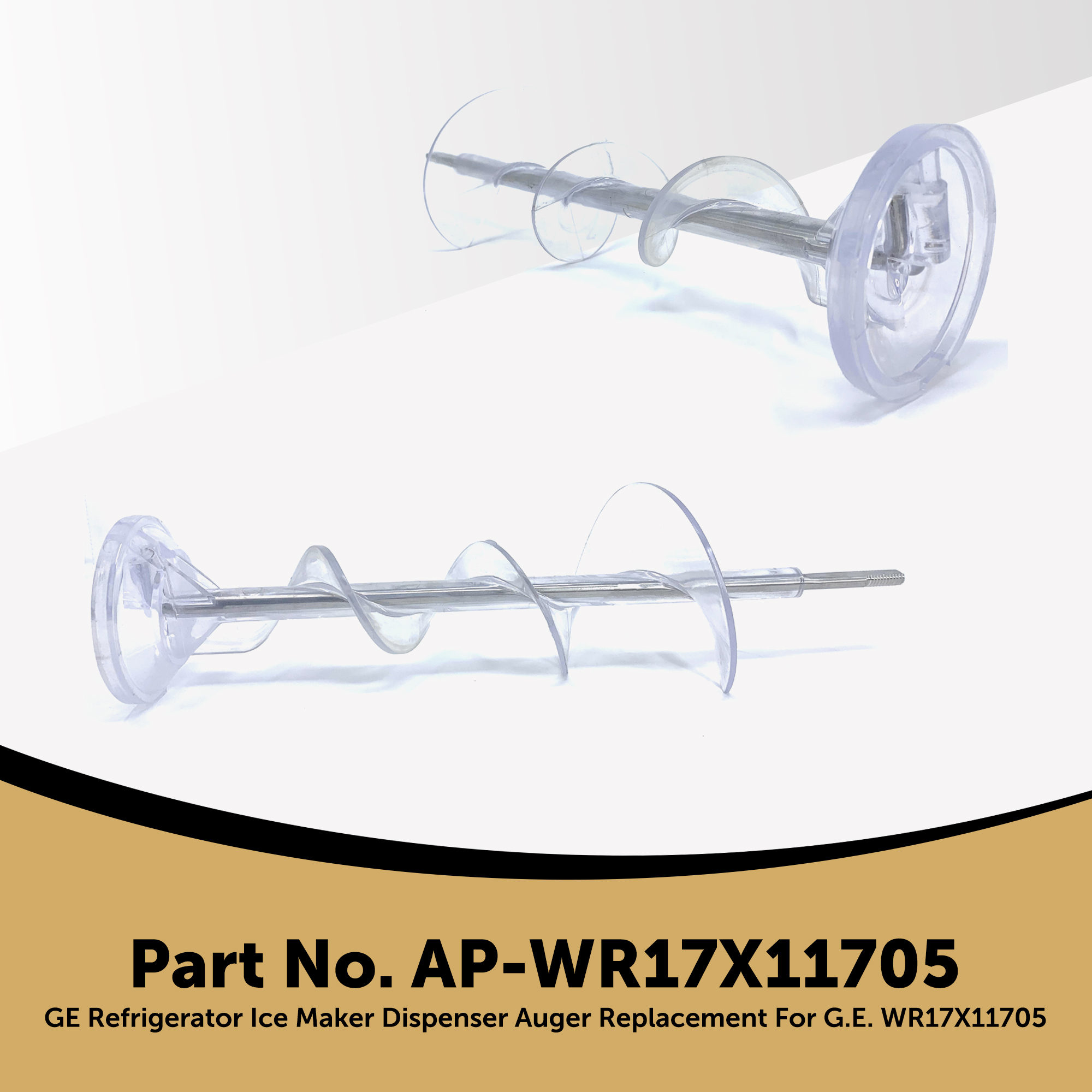 ge refrigerator ice maker auger replacement