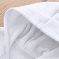 thumbnail image 5 of Resicozy Zip Up Hoodie Uniform Boys Girls Zipper Sweatshirt Oversized Y2K Fall Hooded Jackets Clothes with Pockets 3-12 Years White 150, 5 of 5