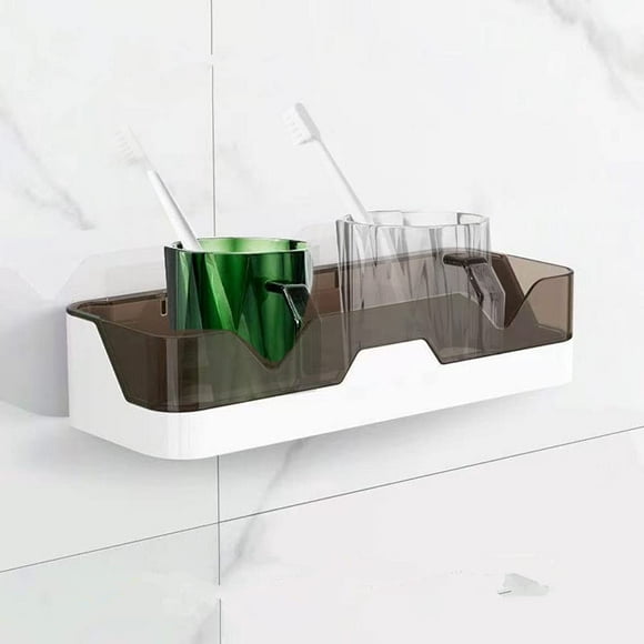 Shower Shelf Bathroom Shelf Wall Mounted Bath Organizer Corner Tub Storage Basket Shelf Organizer with Adhesive Hooks Shower Holder No Drilling Wall Mounted Kitchen Spice Rack