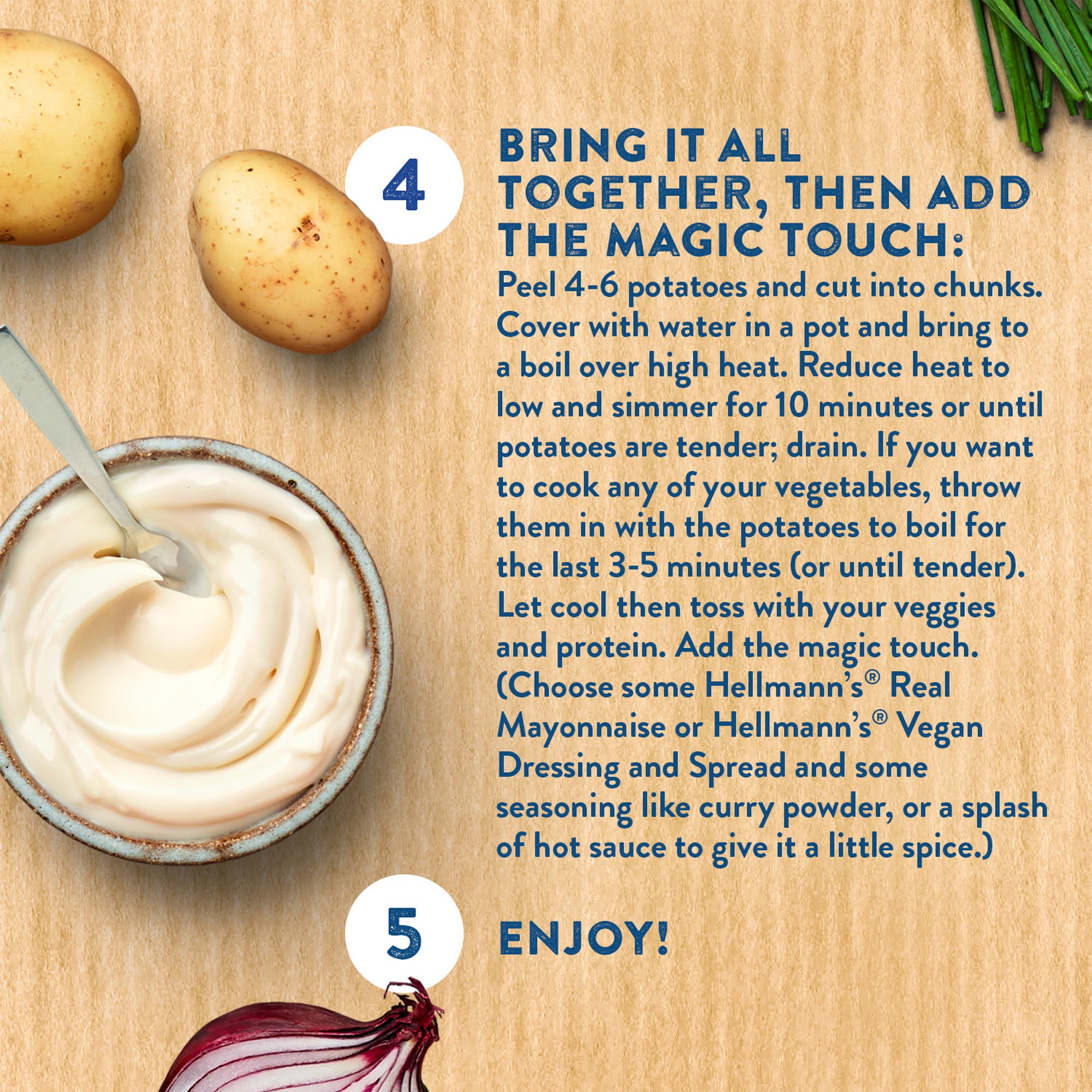 Mayonnaise Hellmann's Vraie 890 mL Mayonnaise