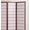 Cherry, variant on Black Wooden Room Divider Screen with Rice Paper Panels, 3 Panel Folding Privacy Screen for Living Room, Bedroom, Office