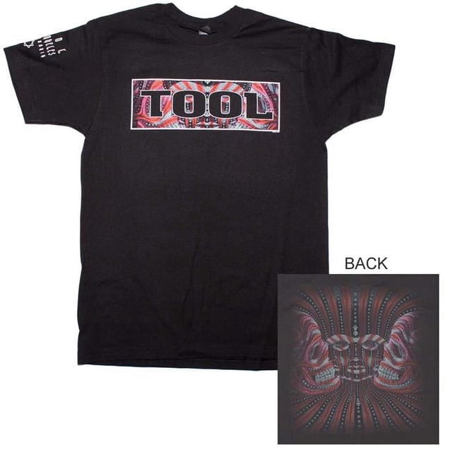 Live Nation Merchandise LNM-TL3170-L Tool Three Red Faces T-shirt, Black - Large