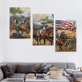 thumbnail image 4 of Ullo0ord Continental Army Poster In The Revolutionary War Vintage War Poster Picture Art Print Canvas Wall Home Living Room Decor, 4 of 4
