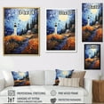 thumbnail image 4 of Designart "Guiding Lighthouses in Dots I" Nautical & Beach Floater Framed Canvas Print, 4 of 7