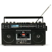 QFX J-220BT cassette AM/FM/SW radio Bluetooth boombox with USB recording