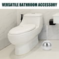 thumbnail image 4 of Toilet Brush Cleaning Brushes for Household Bowl Stainless Steel Scrub Modern Bathroom, 4 of 6