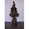 thumbnail image 3 of Nifao Large Cupid Outdoor Fountain Statue, Bronze Garden Water Feature Sculpture for Patio & Yard – Garden Water Feature Sculpture, 32"L x 28"W x 61"H, 3 of 11