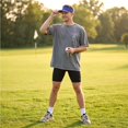 thumbnail image 5 of Sports Sun Visor Hats Athletic Cotton Adjustable Cap for Women and Men Royal Blue, 5 of 5