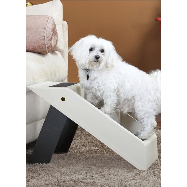 Imperial Home Folding Dog Stairs Dog Steps 3 Step Dog Ladder Pet Stair
