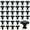 black, variant on 40 Pieces Kitchen Cabinet Knobs, Mushroom Handle with Screws, Round Cabinet Pulls, Kitchen Cupboard Drawer Knobs, Kitchen Cabinet Handles