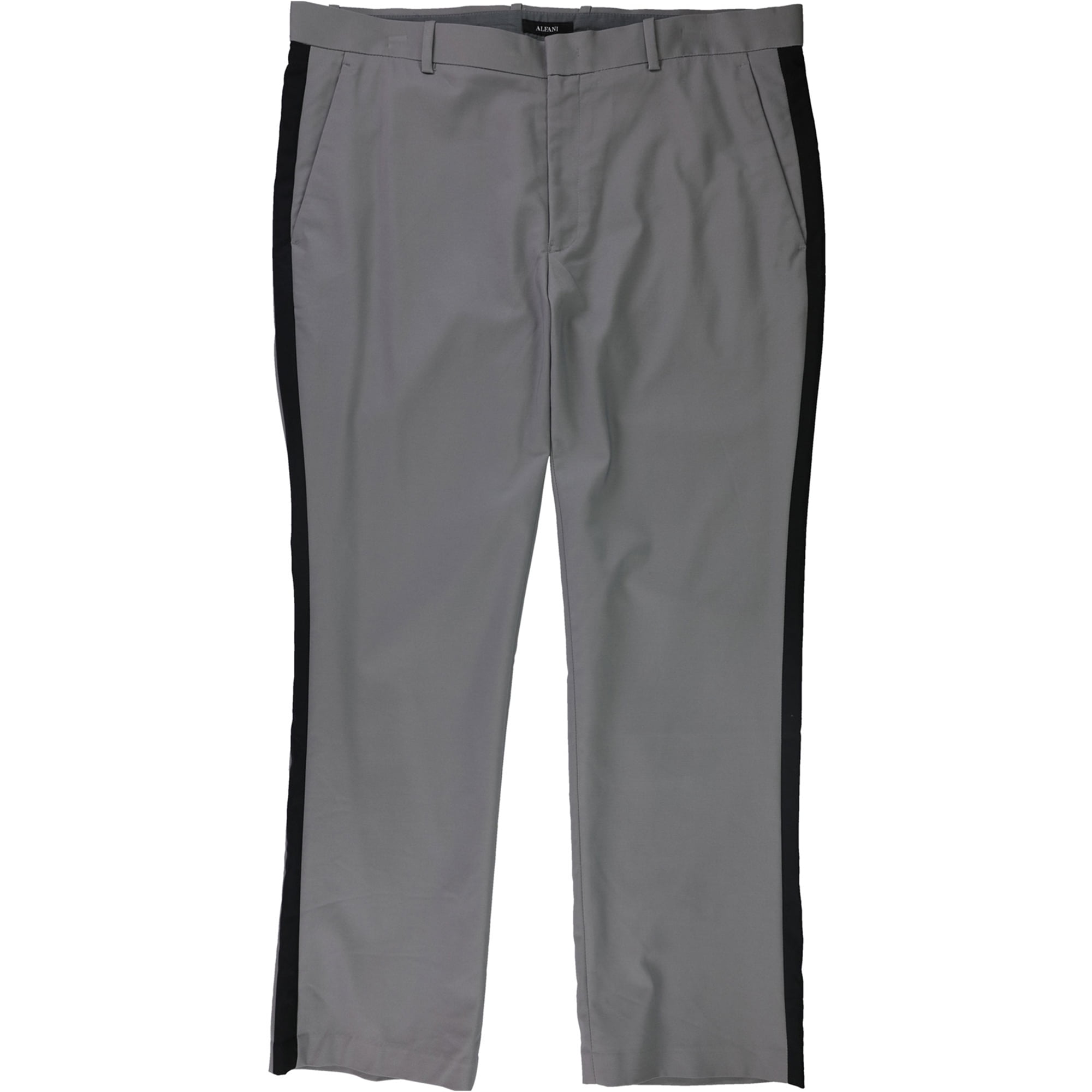 Alfani Mens Side Striped Dress Pants Slacks, Grey, 36W x 29L - Walmart.com