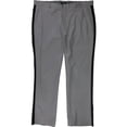 thumbnail image 1 of Alfani - Pantalones de vestir con rayas laterales para hombre, color gris, 36 W x 29 L, 1 of 2