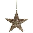 thumbnail image 2 of Northlight Star Shaped Glitter Sequin Christmas Ornament - 5.5" - Rose Gold, 2 of 4