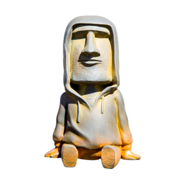 Adorno de Pascua, estatua de colección de regalos, escultura de hierro, figura para oficina, gabinete, dormitorio, centro de mesa de inauguración de