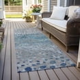 thumbnail image 6 of Addison Rugs Chantille Indoor/Outdoor Transitional Dots Gray Washable Runner Rug, 2'3" x 7'6", 6 of 6