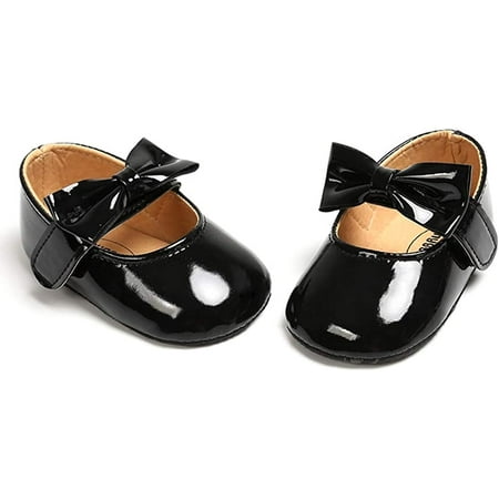 

QWZNDZGR Baby Girl Moccasins Princess Sparkly Mary Jane Dresses Shoes Premium Lightweight Soft Sole Crib Shoes Toddler Shoes